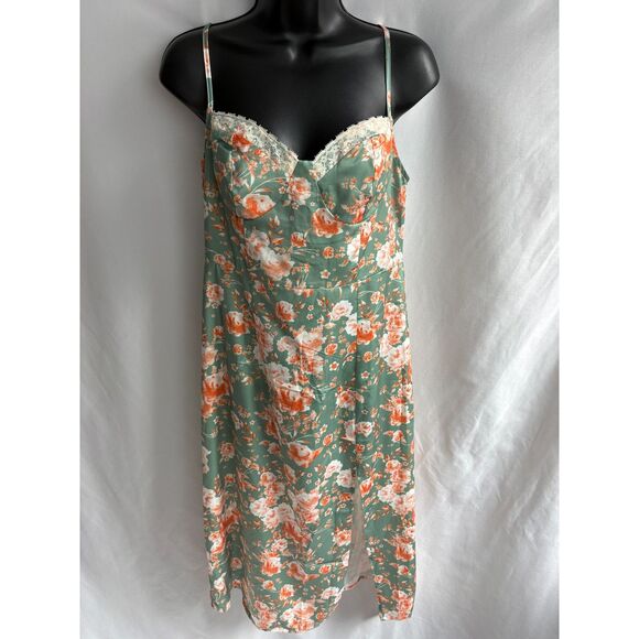 Cider NWT Remember Me Always Floral Dress Size M Romantic Date Prairie Cottage - Picture 2 of 12